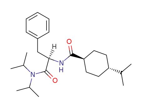 4-Isopropyl-cyclohexanecarboxylic acid ((R)-1-diisopropylcarbamoyl-2-phenyl-ethyl)-amide