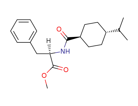 Molecular Structure of 105746-47-2 (Nateglinide Methyl Ester)