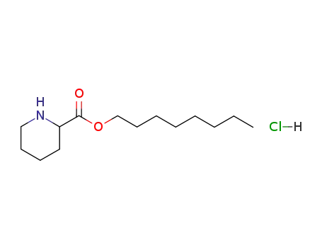n-octyl 2-piperidinecarboxylate hydrochloride