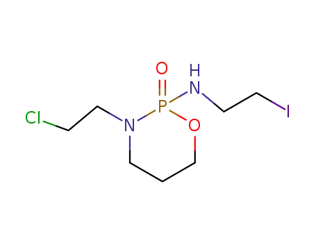 3-(2-chloroethyl)-N-(2-iodoethyl)tetrahydro-2H-1,3,2-oxazaphosphorin-2-amine 2-oxide