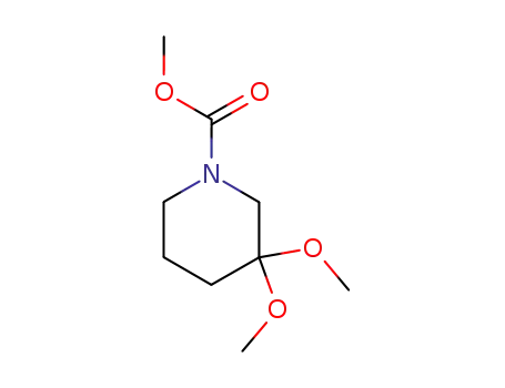 3,3-dimethoxypiperidine-1-carboxylic acid methyl ester