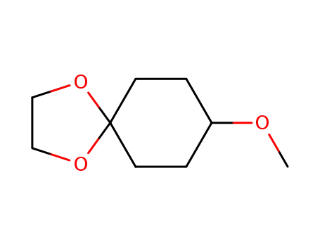 Molecular Structure of 56292-99-0 (8-Methoxy-1,4-dioxaspiro[4.5]decane)