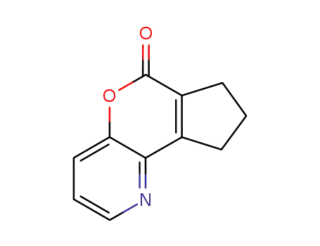 6,7,8,9-tetrahydrocyclopenta<4,5>pyrano<3,2-b>pyridin-6-one