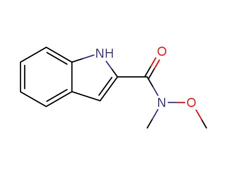 N-methoxy-N-methyl-1H-indole-2-carboxamide