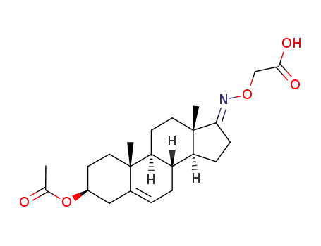 (17E)-3β-acetoxyandrost-5-en-17-one (O-carboxymethyl)oxime