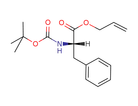 2-tert-butoxycarbonylamino-3-phenylpropionic acid allyl ester