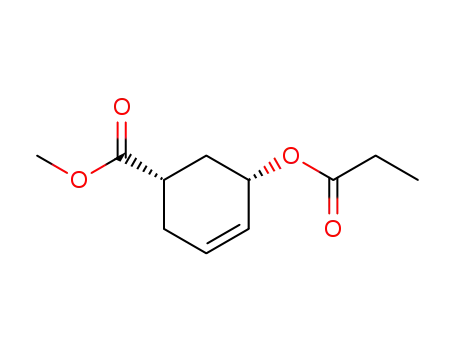 (1S,5S)-5-Propionyloxy-cyclohex-3-enecarboxylic acid methyl ester
