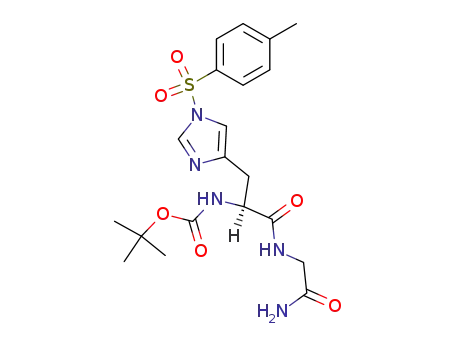 N-Boc-Nim-tosylhistidylglycinamide