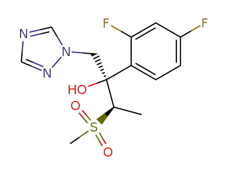 (2R,3R)-2-(2,4-difluorophenyl)-3-(methylsulfonyl)-1-(1H-1,2,4-triazol-1-yl)butan-2-ol