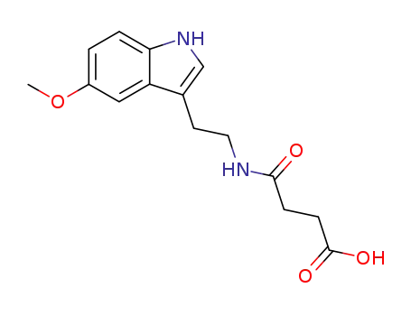 3-<(5-methoxy-3-indolyl)ethylamino>propionic acid
