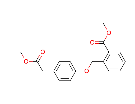 2-(4-Ethoxycarbonylmethyl-phenoxymethyl)-benzoic acid methyl ester