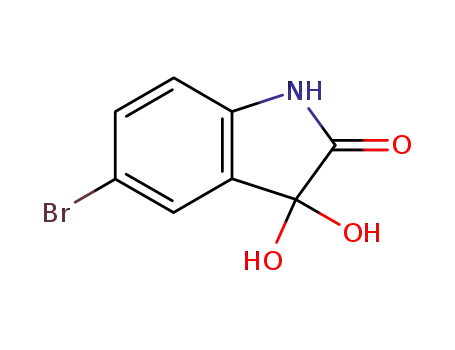 5-Bromo-3,3-dihydroxy-1,3-dihydro-indol-2-one