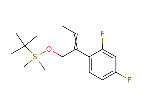 tert-Butyl-[(Z)-2-(2,4-difluoro-phenyl)-but-2-enyloxy]-dimethyl-silane