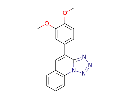 4-(3,4-Dimethoxy-phenyl)-1,2,3,9b-tetraaza-cyclopenta[a]naphthalene
