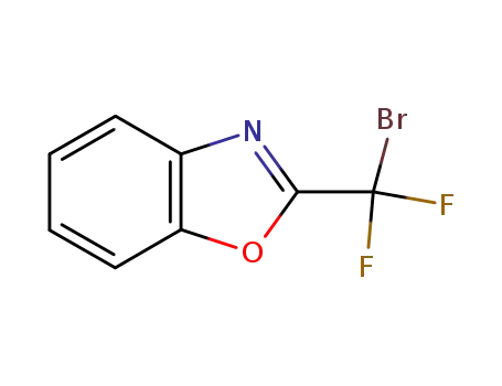 Molecular Structure of 186828-50-2 (2-(Bromodifluoromethyl)-1,3-benzoxazole)