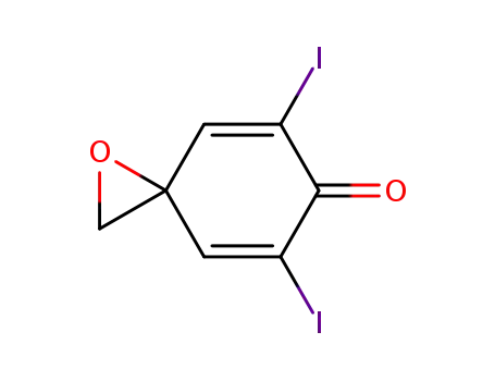 5,7-diiodo-1-oxaspiro[2.5]octa-4,7-dien-6-one