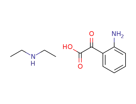 (2-Amino-phenyl)-oxo-acetic acid; compound with diethyl-amine