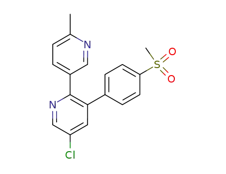 Molecular Structure of 202409-33-4 (Etoricoxib)