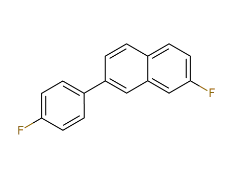 2-(4'-fluorophenyl)-7-fluoronaphthalene