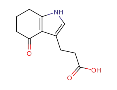 3-(4-oxo-4,5,6,7-tetrahydro-1H-indol-3-yl)propanoic acid
