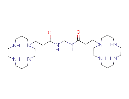 3-(1,4,8,11tetraaza-cyclotetradec-1-yl)-N-[(3-1,4,8,11tetraaza-cyclotetradec-1-yl-propionylamino)-methyl]-propionamide