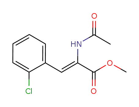 (Z)-2-acetylamino-3-(2-chlorophenyl)acrylic acid methyl ester