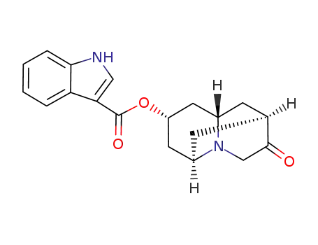 endo-hexahydro-8-(3-indolylcarbonyloxy)-2,6-methano-2H-quinolizin-3(4H)-one