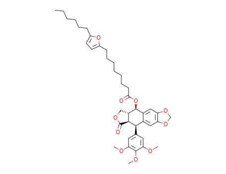 4-O-podophyllotoxinyl 9,12-epoxyoctadeca-9,11-dienoate