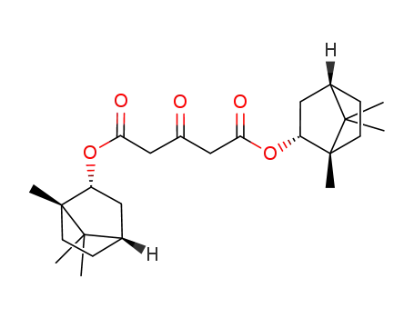 (-)-[bis-(1S)-(-)-bornyl] 1,3-acetonedicarboxylate