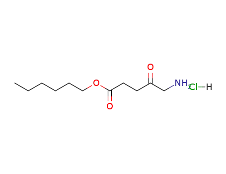 5-amino-4-oxo-pentanoic acid hexyl ester; hydrochloride