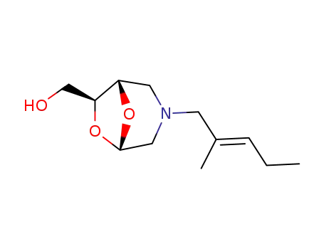 (1S,5S,7S)-3-[(E)-2-methyl-2-pentenyl]-7-exo-hydroxymethyl-6,8-dioxa-3-azabicyclo[3.2.1]octane
