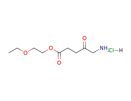 5-amino-4-oxo-pentanoic acid 2-ethoxy-ethyl ester; hydrochloride