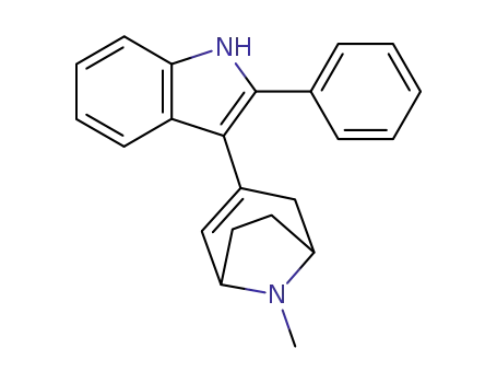 3-(8-methyl-8-aza-bicyclo[3.2.1]oct-2-en-3-yl)-2-phenyl-1H-indole