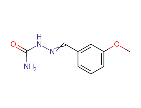 2-[(3-methoxyphenyl)methylene]hydrazinecarboxamide