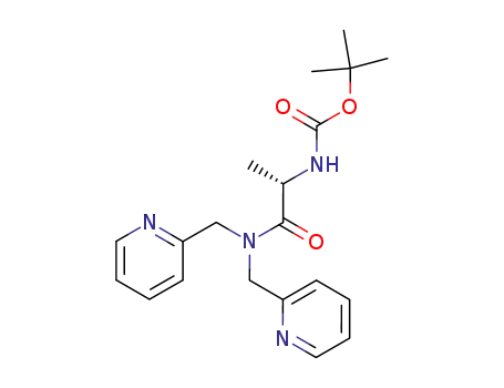 (S)-tert-butyl (1-(bis(pyridin-2-ylmethyl)amino)-1-oxopropan-2-yl)carbamate