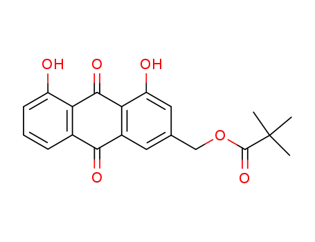 1,8-dihydroxy-3-(pivaloyloxymethyl)-9,10-antraquinone