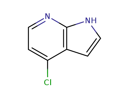 Molecular Structure of 55052-28-3 (4-Chloro-7-azaindole)