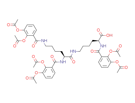 N6-[N2',N6'-bis(2,3-diacetoxybenzoyl)-L-lysyl]-N2-(2,3-diacetoxybenzoyl)-L-lysine
