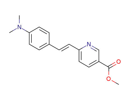 6-[(E)-2-(4-Dimethylamino-phenyl)-vinyl]-nicotinic acid methyl ester