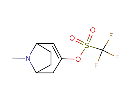 8-Methyl-3-trifluoromethanesulfonyl-oxy-8-azabicyclo[3.2.1]oct-2-ene