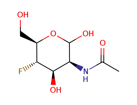 2-acetamido-2,4-dideoxy-4-fluoro-D-mannopyranoside