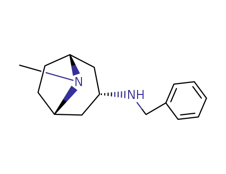 8-Azabicyclo[3.2.1]octan-3-amine,8-methyl-N-(phenylmethyl)-