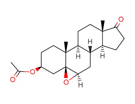 Molecular Structure of 6585-68-8 (3-(Acetyloxy)-5,6-epoxyandrostan-17-one (3beta,5beta,6beta)-)