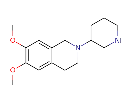 6,7-dimethoxy-2-(3-piperidyl)-1,2,3,4-tetrahydroisoquinoline