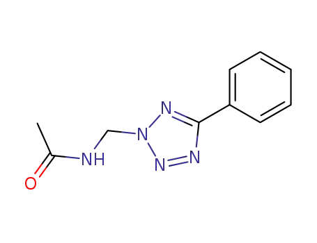 Molecular Structure of 659741-18-1 (Acetamide, N-[(5-phenyl-2H-tetrazol-2-yl)methyl]-)
