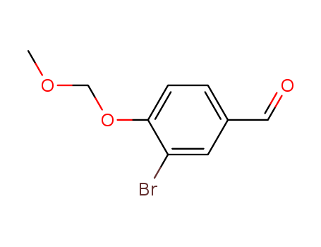 Benzaldehyde, 3-bromo-4-(methoxymethoxy)-