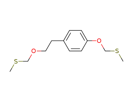 1-methylsulfanylmethoxy-4-(2-methylsulfanylmethoxy-ethyl)-benzene