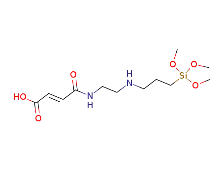 (E)3-{N-[3-(trimethoxysilyl)propylammonioethyl]carbamoyl}propenoate