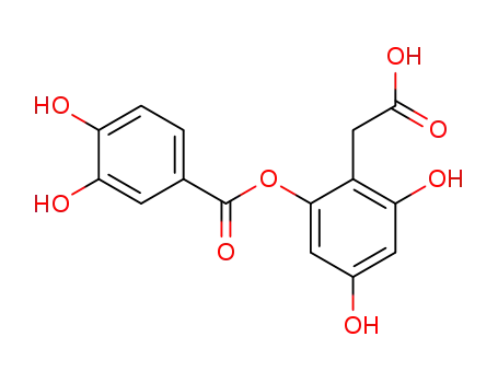 jaboticabin acid (2-O-(3,4-dihydroxybenzoyl)-2,4,6-dihydroxyphenyl)acetic acid