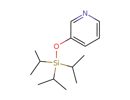 Molecular Structure of 849774-31-8 (Pyridine, 3-[[tris(1-methylethyl)silyl]oxy]-)